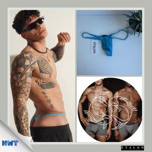 Etalon by Steve Canar - Neon Thong - Blue - PRICE FIRM